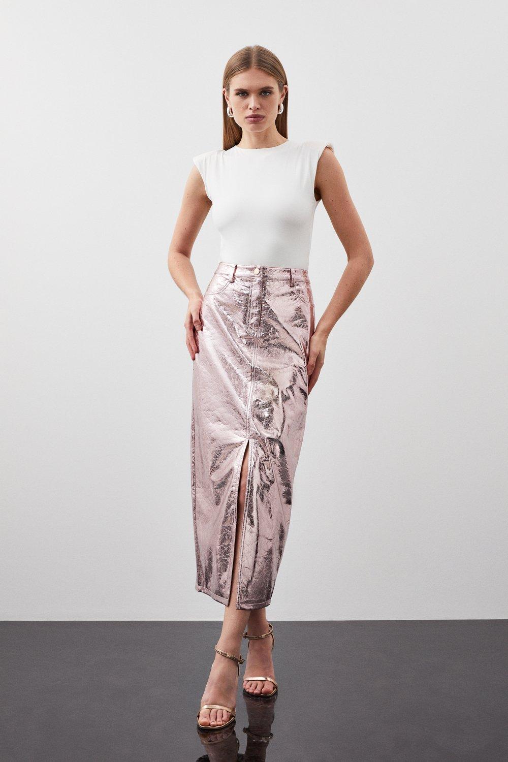 Pale pink clearance pencil skirt uk